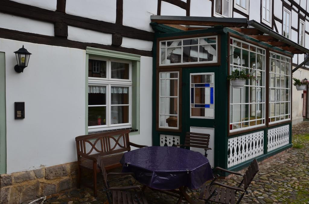 Quartier Am Brunnen Appartement Quedlinburg Buitenkant foto