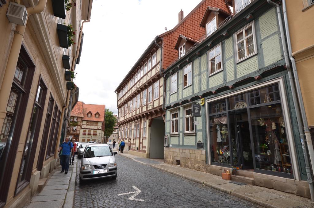 Quartier Am Brunnen Appartement Quedlinburg Buitenkant foto
