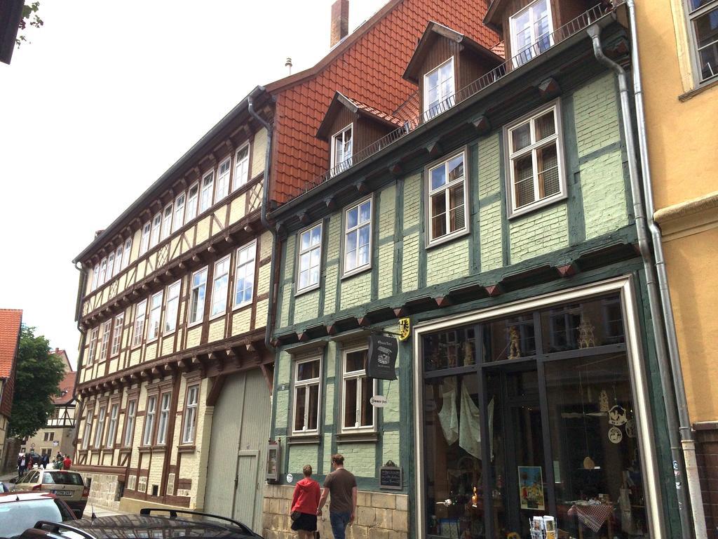 Quartier Am Brunnen Appartement Quedlinburg Buitenkant foto