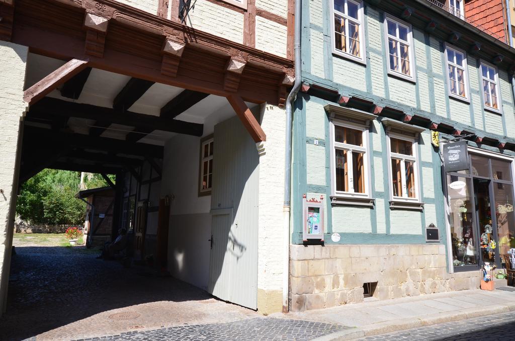 Quartier Am Brunnen Appartement Quedlinburg Buitenkant foto
